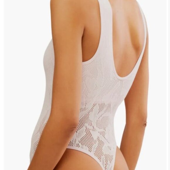 NWT Free People Lace Bodysuit - Picture 6 of 8